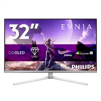 Philips 32M2N8900P/00 31.5 col. 4K OLED žaidimų monitorius – 240Hz, 0.03ms, HDR, USB-C Hub