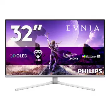 Philips 32M2N8900P/00 31.5 col. 4K OLED žaidimų monitorius – 240Hz, 0.03ms, HDR, USB-C Hub