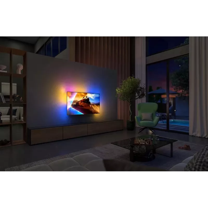 Philips 55OLED761/12 55 colių (139 cm) 4K OLED Ambilight televizorius su Dolby Vision ir Android TV