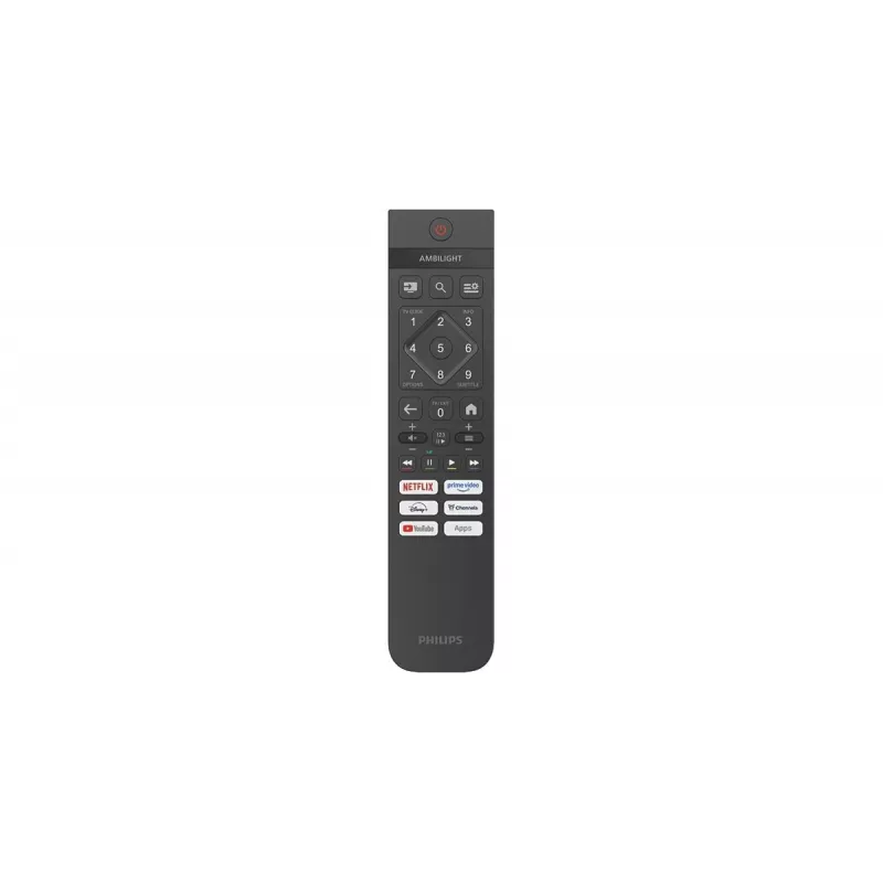 Philips 65PQS8501/12 65 colių QLED Ambilight išmanusis televizorius 4K UHD Titan OS juodas