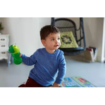 Philips Avent SCF798/01 gertuvė su šiaudeliu 300 ml, žalia, berniukams