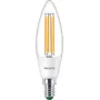 Philips Classic LED kaitinamoji lemputė 40W ekvivalentas E14 šilta balta permatoma