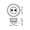 Philips CorePro LED Spot 5-50W GU10 827 36° Dimmable – šiltai balta šviesa
