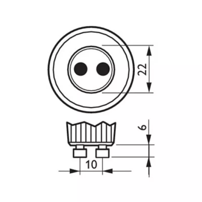Philips CorePro LED Spot 5-50W GU10 827 36° Dimmable – šiltai balta šviesa