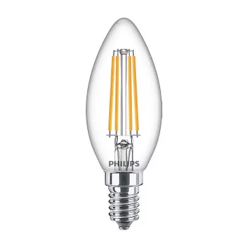 PHILIPS CorePro LED žvakė ND 6,5-60 W B35 E14 827 skaidri