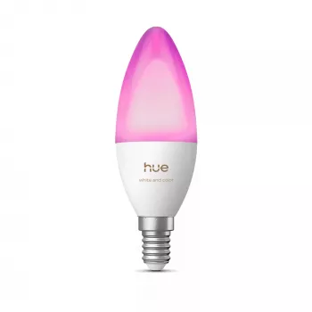 Philips Hue White and Color Ambiance B39 Candle Bulb E14 5,3W 470lm Bluetooth Zigbee 1-Pack