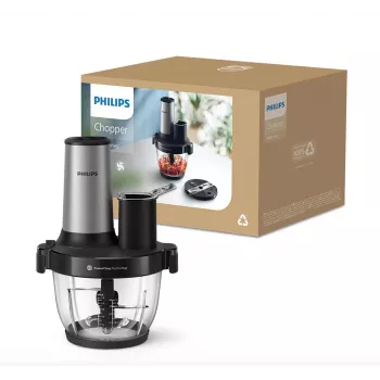Philips Series 5000 Virtuvinis Kombainas HR1504/00, 800 W, 2,1 L Dubuo, Baltas