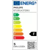 Philips Smart WFB 40W C35 E14 927-65 CL 1PF/6 LED lemputė – 4.9W 470lm keičiama balta, E14 žvakė, Wi-Fi Bluetooth, reguliuojamas ryškumas