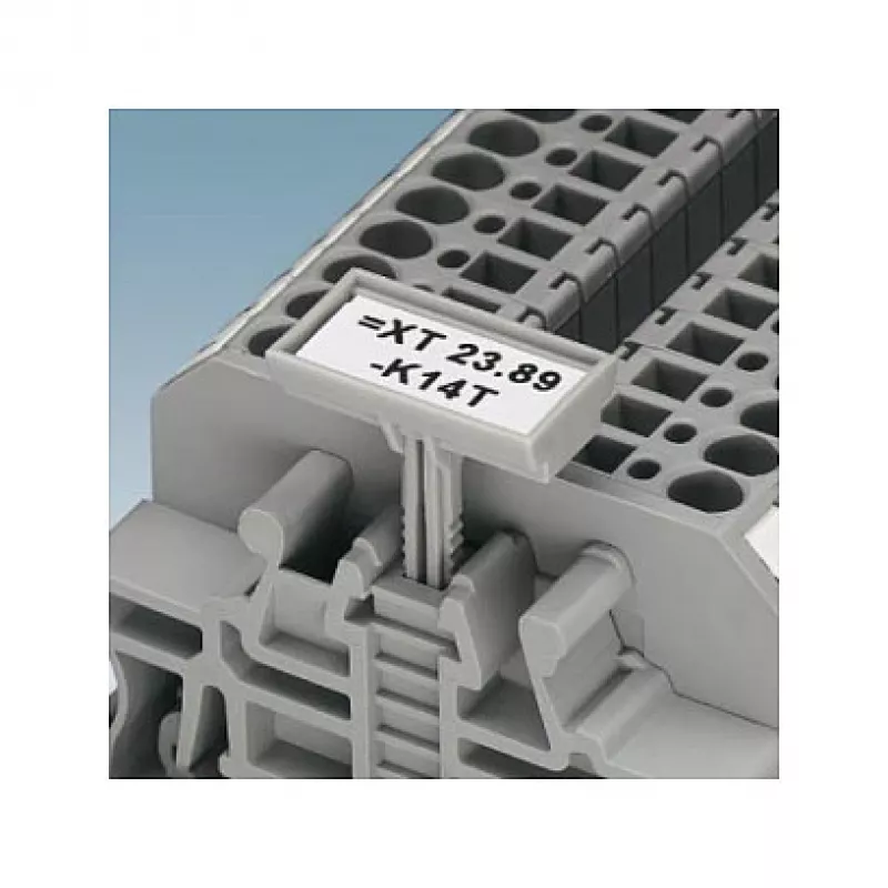 Phoenix 3022218 Endhalter CLIPFIX 35 – Galinis fiksatorius NS 35 DIN bėgiui, PA, pilkas | Kur.lt