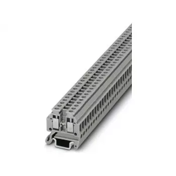Phoenix 3100305 Praeinamoji gnybtų jungtis MT 1.5, varžtinis sujungimas, 1,5 mm², 500 V, 17,5 A, DIN bėgeliui, pilka