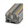 Phoenix Contact 3212138 PT 16 N pralaidžioji gnybtų juosta, push-in jungtis, 16 mm², 1000 V, 76 A, pilka