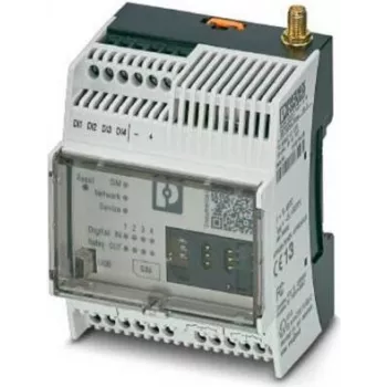 Phoenix Contact 1038567 pramoninis korinio ryšio modemas, 4G LTE, GSM, GPRS, EDGE, DIN bėgelis, pilkas