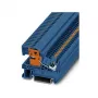 Phoenix Contact PTN 2,5 N atjungimo gnybtų blokas, Push-in, mėlynas, 2,5 mm², 500 V, 24 A
