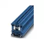 Phoenix Contact UK 6 N BU prakišamasis gnybtų blokas, varžtinis sujungimas, 6 mm², 800 V, 41 A, mėlynas