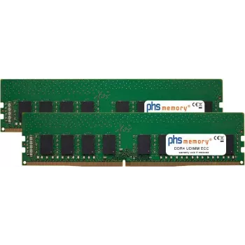 PHS-memory 16GB (2x8GB) DDR4 ECC UDIMM 2400MHz PC4-19200E atminties rinkinys QNAP TVS-682 SP570500