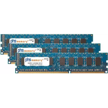 PHS-memory 24GB (3x8GB) rinkinys DDR3 UDIMM ECC 1333MHz PC3-10600E serverio atmintis, skirta Dell PowerEdge T710 SP580241