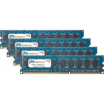 PHS-memory 32GB (4x8GB) rinkinys RAM, skirta Apple Mac Pro Eight Core 2.26GHz (Early 2009) DDR3 UDIMM ECC 1333MHz PC3-10600E SP463083