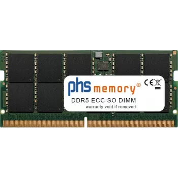 PHS-memory 32GB DDR5 ECC SO-DIMM 5600MHz PC5-44800E RAM, skirta Kontron Mini-ITX K3836-Q/R SP597149