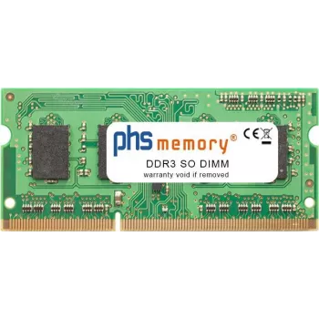PHS-memory 4GB DDR3L 1600MHz SO-DIMM atminties modulis su Samsung M471B5173EB0-YK0 SP157520