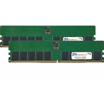 PHS-memory 64GB (2x32GB) rinkinys DDR5 UDIMM ECC 5600MHz PC5-44800E RAM, skirta HP Z2 G1i SFF (SP582803)