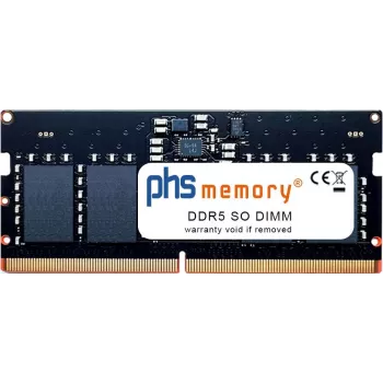 PHS-memory 8GB DDR5 SO-DIMM 5600MHz PC5-44800S Non-ECC Unbuffered ne ECC atmintis nešiojamam kompiuteriui, skirta Asus VivoBook D1502XA-BQ027 SP621595