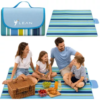 LEAN Picnic Beach Blanket Foldable Patterns 150 x 200 cm