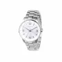 Pierre Cardin vyriškas analoginis kvarcinis laikrodis CMR.0006 40mm nerūdijančio plieno korpusas juodas ciferblatas odinis dirželis