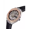 Pierre Cardin vyriškas kvarcinis analoginis laikrodis CF.1002.LB.2 42mm plieninis korpusas juodas ciferblatas odinis dirželis