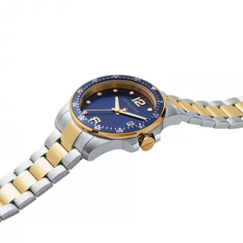 Pierre Cardin vyriškas laikrodis CNI.0031 40mm plieninis korpusas juodas ciferblatas odinis dirželis