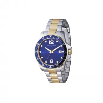 Pierre Cardin vyriškas laikrodis CNI.0031 40mm plieninis korpusas juodas ciferblatas odinis dirželis