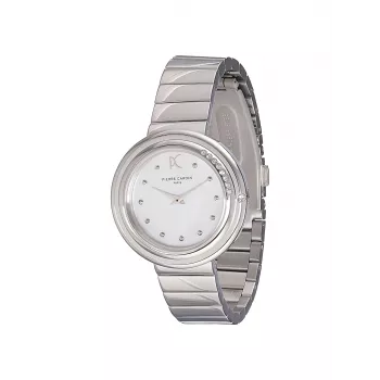 Pierre Cardin Women's CF.1010.MS.1 Quartz Analog Watch 32mm Silver Stainless Steel Milanese Mesh Bracelet