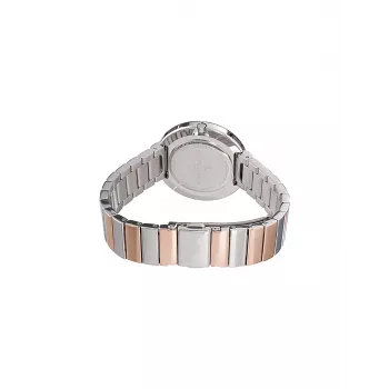 Pierre Cardin moteriškas laikrodis CF.1010.MU.1 kvarcinis analoginis 32 mm sidabrinis nerūdijančio plieno tinklelis