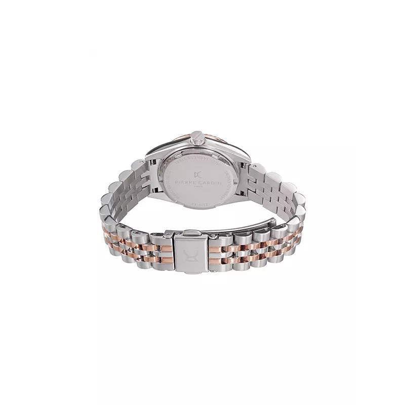 Pierre Cardin Women's Quartz Analog Watch CF.1012.MU (28mm) Silver Stainless Steel Milanese Mesh