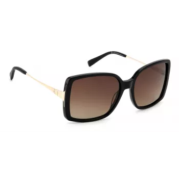 PIERRE CARDIN moteriški akiniai nuo saulės PC8512S807F8H Havana rėmelis, rudi gradientiniai lęšiai, 58 mm