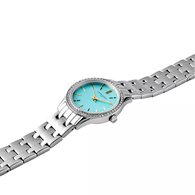 Pierre Cardin moteriškas laikrodis CF.0609.SJ (30 mm) – sidabrinis nerūdijantis plienas