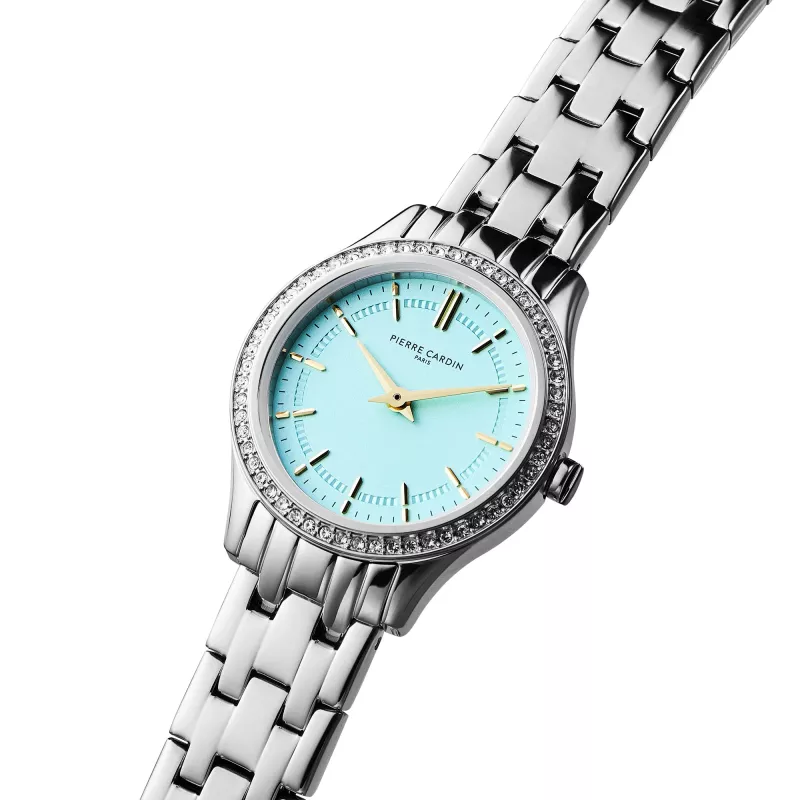 Pierre Cardin moteriškas laikrodis CF.0609.SJ (30 mm) – sidabrinis nerūdijantis plienas