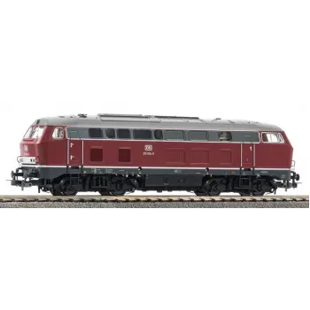 PIKO 22060 H0 dyzelinis lokomotyvas BR 215 DB IV era su PluX22 skaitmeniniu interfeisu