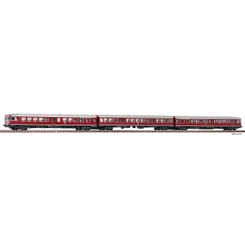PIKO 40264 N klasės VT 24 dyzelinis motorinis traukinys, 3 dalių rinkinys, DB III era