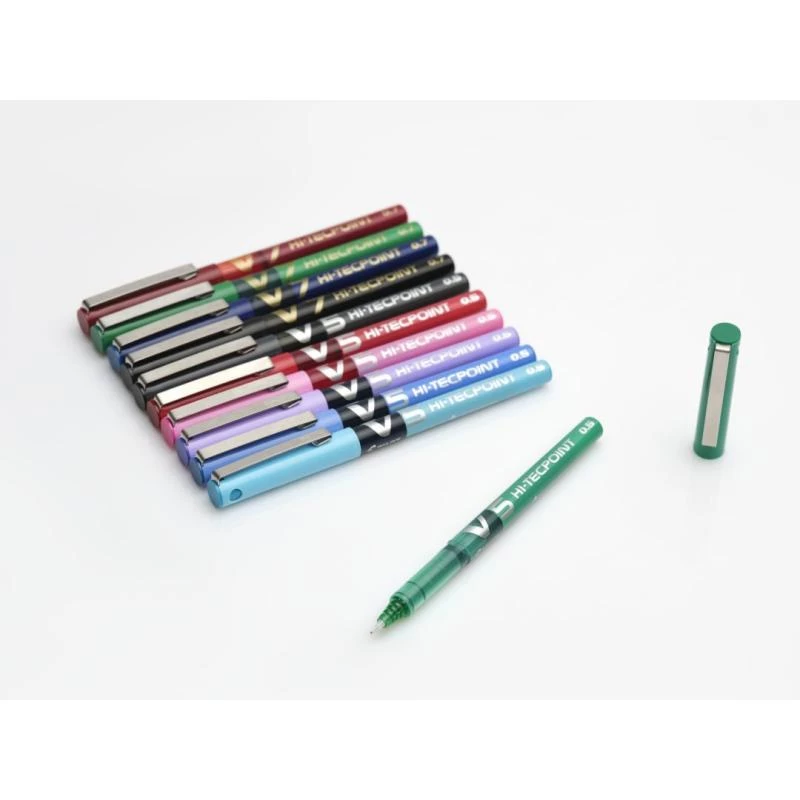 Pilot V7 raudonas flomasterinis rašiklis (BX-V7-R)