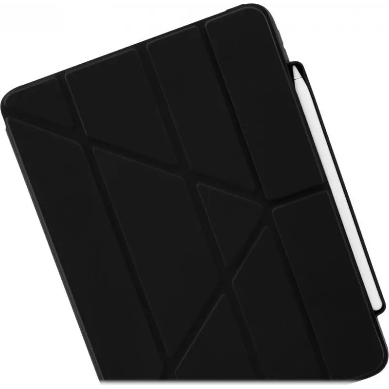 Pipetto Origami No3 Pencil Case, skirta iPad Pro 11 (1st/2nd/3rd/4th Gen), juoda