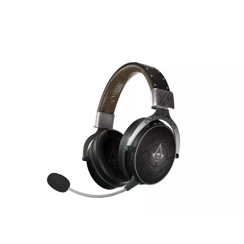 PIXMINDS LEXIP Black Flag Resynced Tatoo belaidės žaidimų ausinės (2.4GHz / Bluetooth 5.0, 50mm tvarkyklės, 25h baterija) | Kur.lt