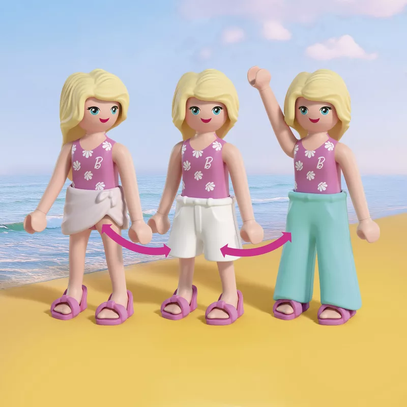 Playmobil 72124 Barbie paplūdimio mados žaidimų figūrėlių rinkinys