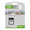 PNY Elite 128GB SDXC UHS-I U1 Class 10 atminties kortelė - iki 100MB/s skaitymo