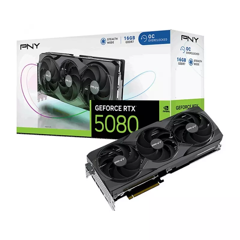 PNY GeForce RTX 5080 OC Vaizdo plokštė