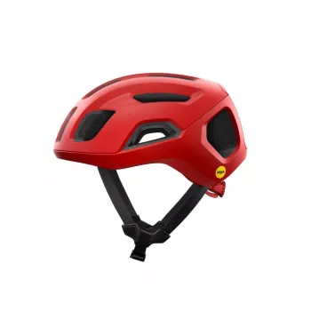 POC Ventral Lite dviračių šalmas, vidutinis, fluorescencinė oranžinė/AVIP balta