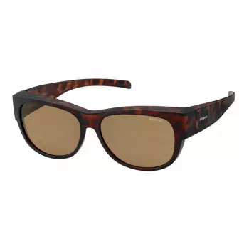 Polaroid Ancillaries PLD9004SMQU Unisex akiniai su poliarizuotais rudais lęšiais, Havana/Tortoise rėmeliu
