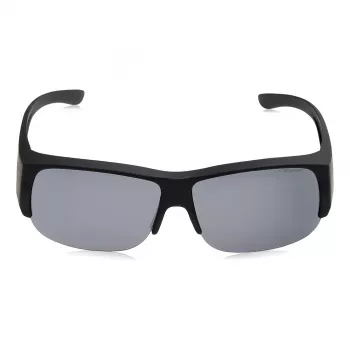 Polaroid Ancillaries PLD9007SDL5 Unisex Akiniai – Juodas Rėmas, Pilki Poliarizuoti Lęšiai