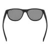 Polaroid PLD2156S56003 Unisex Rectangular Sunglasses - Juodas rėmas, pilki poliarizuoti TAC lęšiai, UV400 apsauga