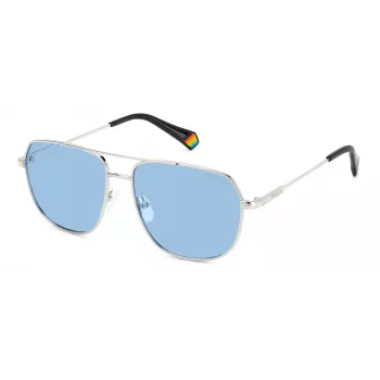 POLAROID PLD6195SX10 Unisex akiniai nuo saulės – poliarizuoti pilotiniai/aviatoriniai stiliaus – 58/15/145 mm