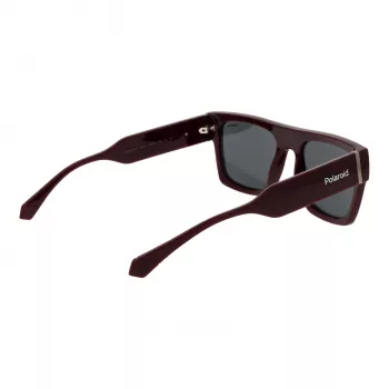 Polaroid PLD6224SX54LH Unisex Akiniai - Juodas Rėmelis, Pilki Lęšiai 54mm